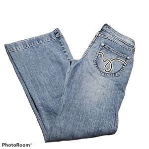 Junior older style bongo jeans size 9